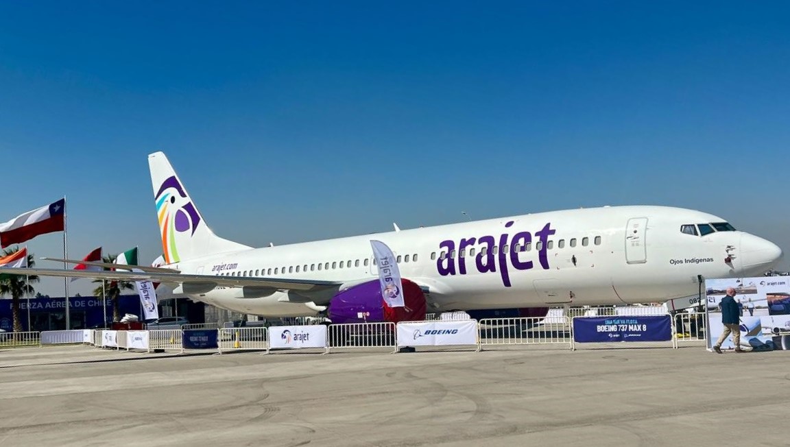 Arajet en FIDAE 2024: primera aerolínea dominicana en el evento